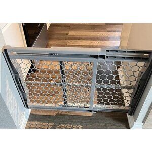 New Easy Fit Plastic Adjustable Extra Wide Baby Gate, 1 Count (Pack of 1)